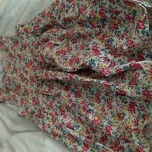 Vintege floral kids dress